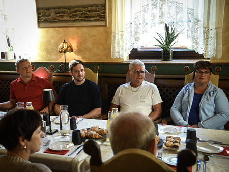 Srečanje s prostovoljci projekta Sopotniki 
